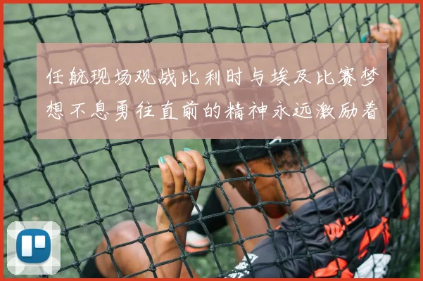 任航现场观战比利时与埃及比赛梦想不息勇往直前的精神永远激励着我们